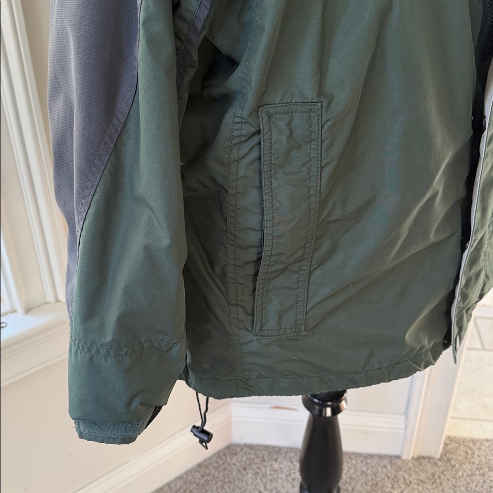 Columbia Bugaboo Fleece Interchange jacket in green and gray, Large, VGUC - Picture 4 of 13
